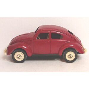 Cragstan VW Volkswagon Beetle Diecast Vintage Red Japan Excellent Condition